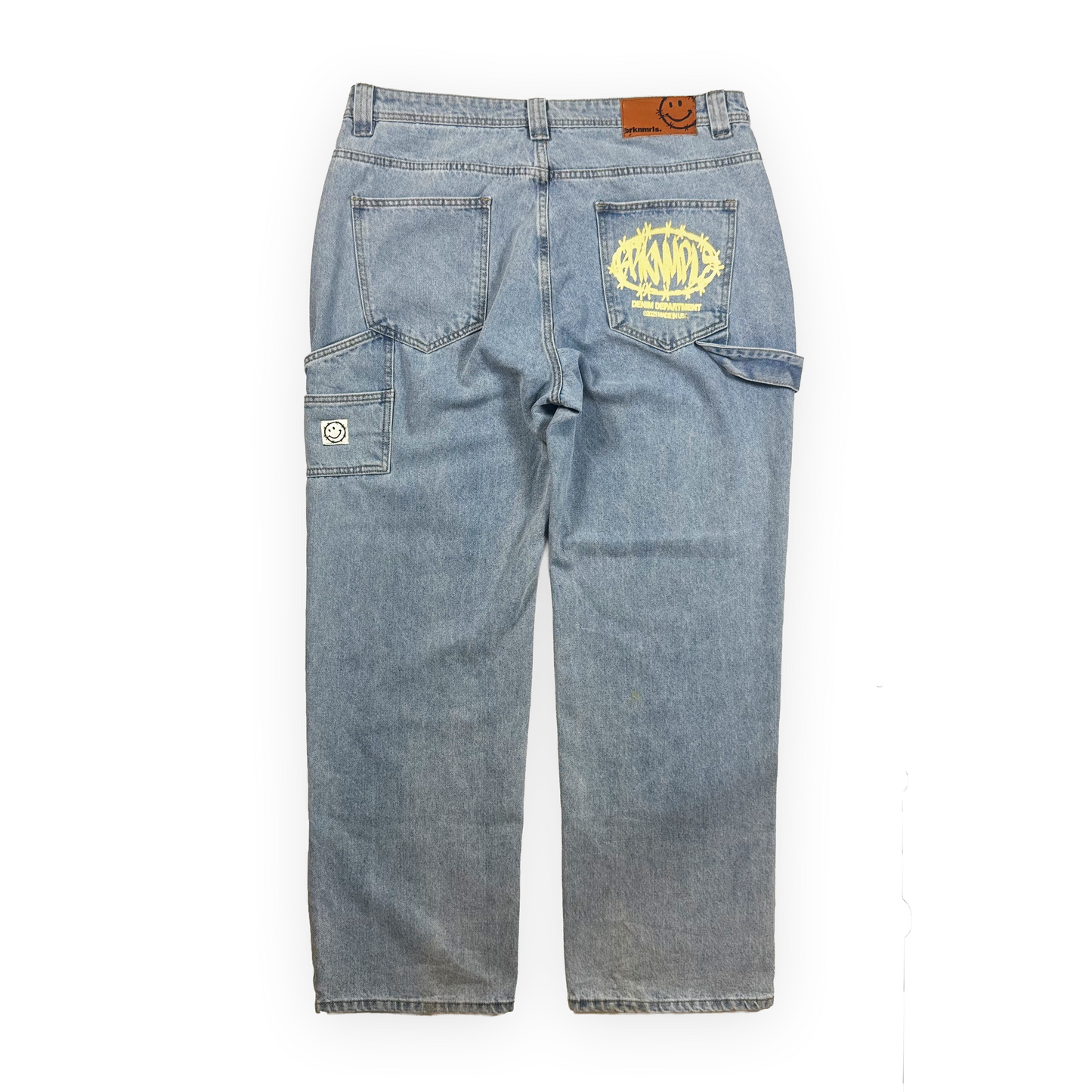 blue "double knee" carpenter jeans