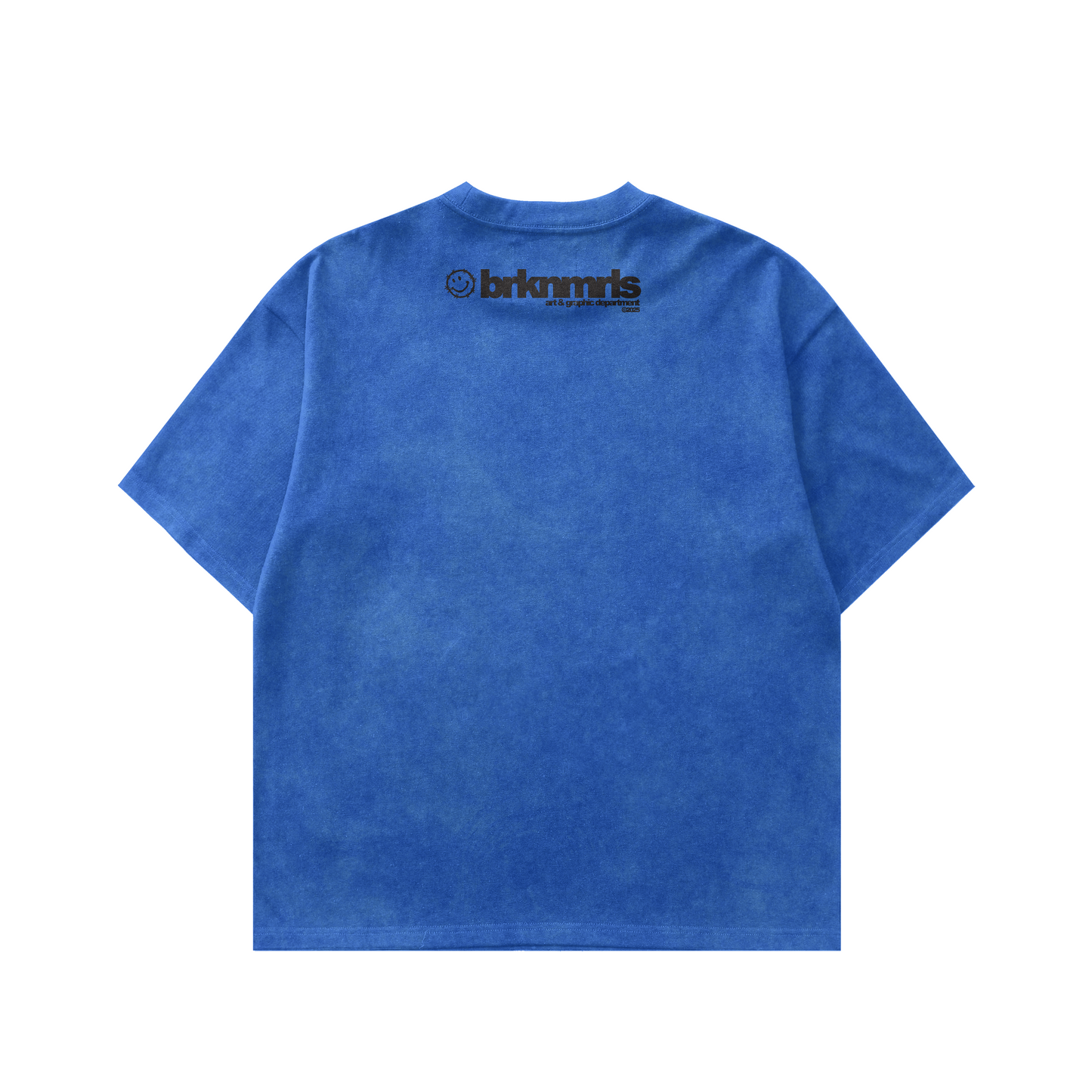 blue "traditional" tee