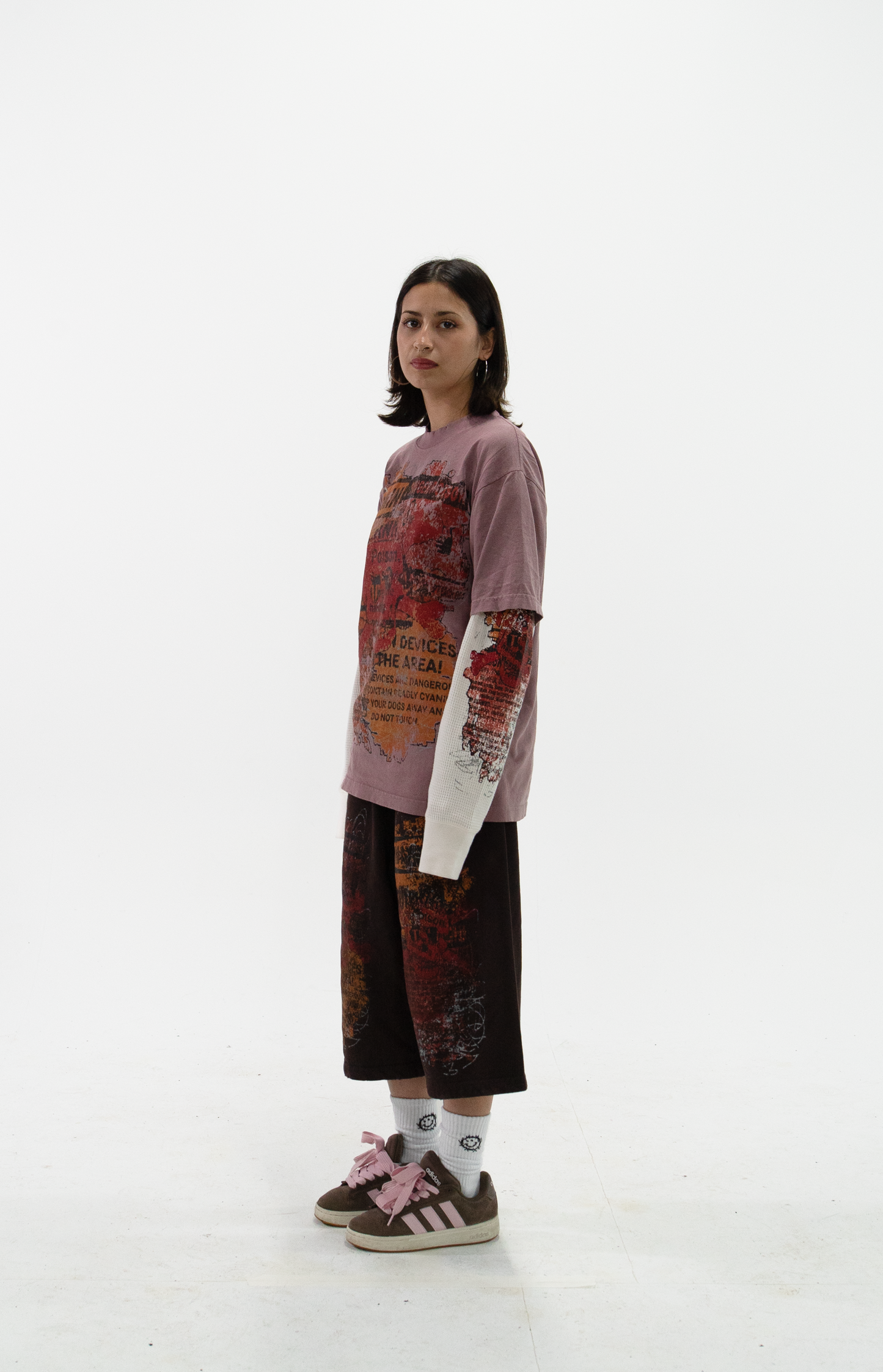 mauve "poison" tee