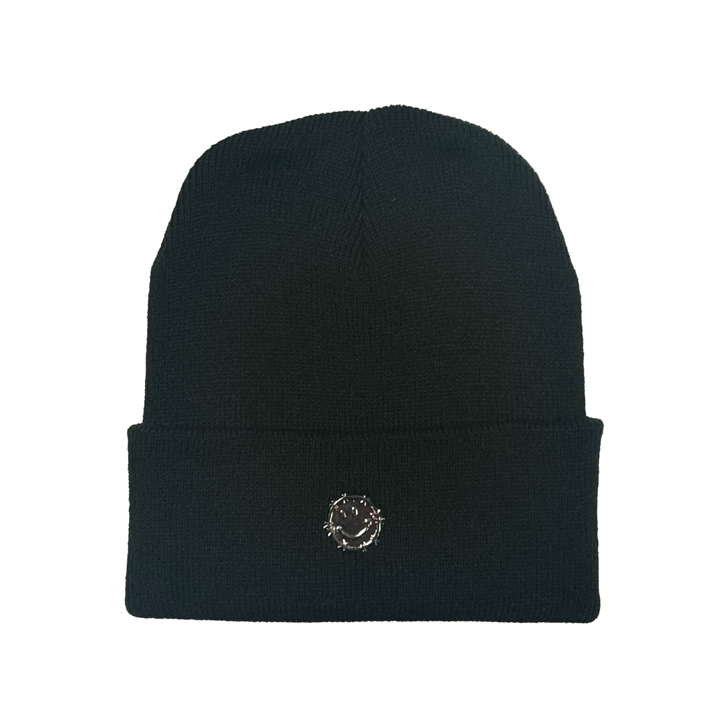 olive "hardware" beanie