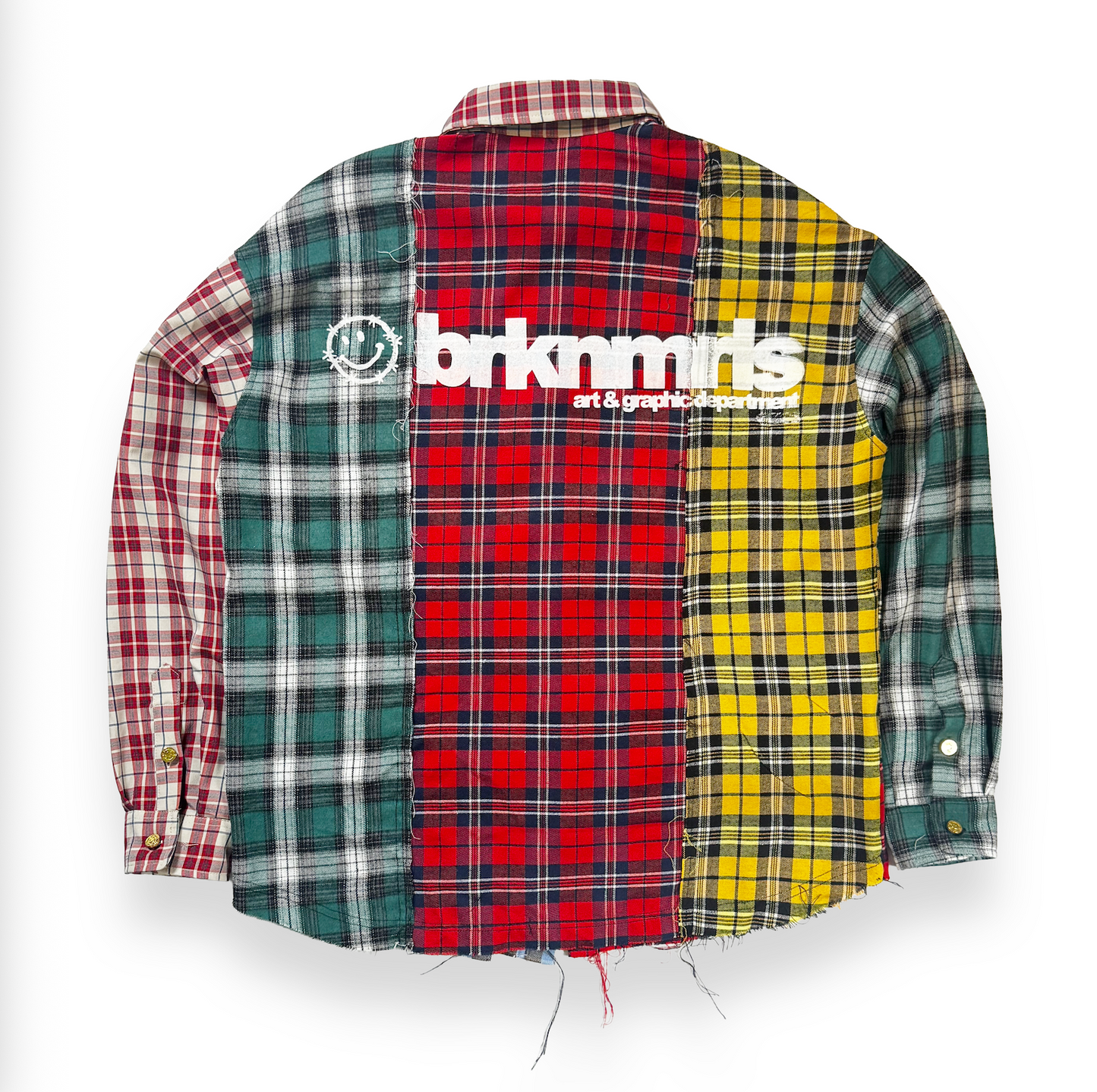 brknmrls "recycle" flannel