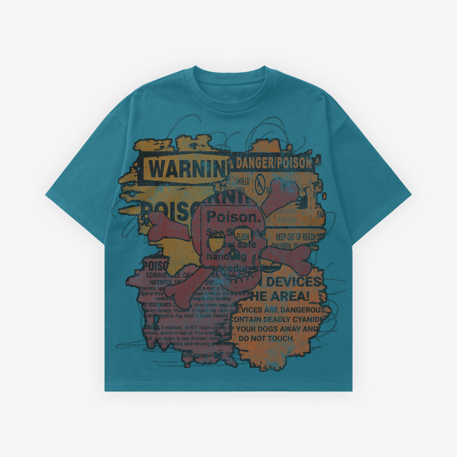 teal poison tee