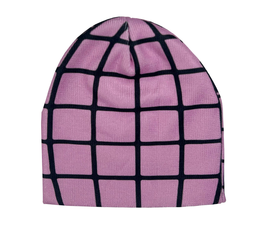 Pink "Globe" Beanie