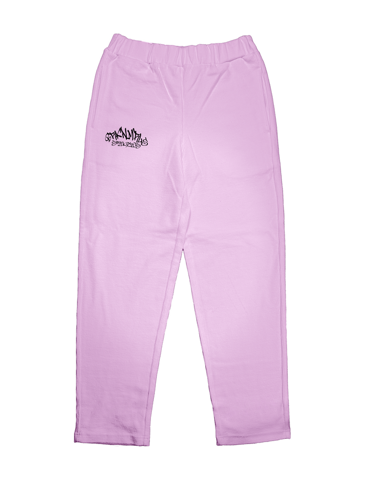 PINK CORDUROY SWEATPANTS