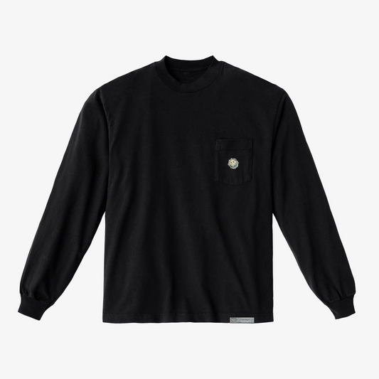 black "hardware" longsleeve