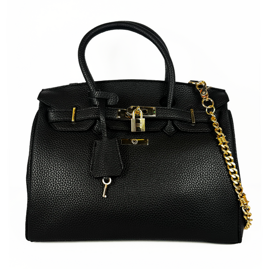 black "kelly" bag