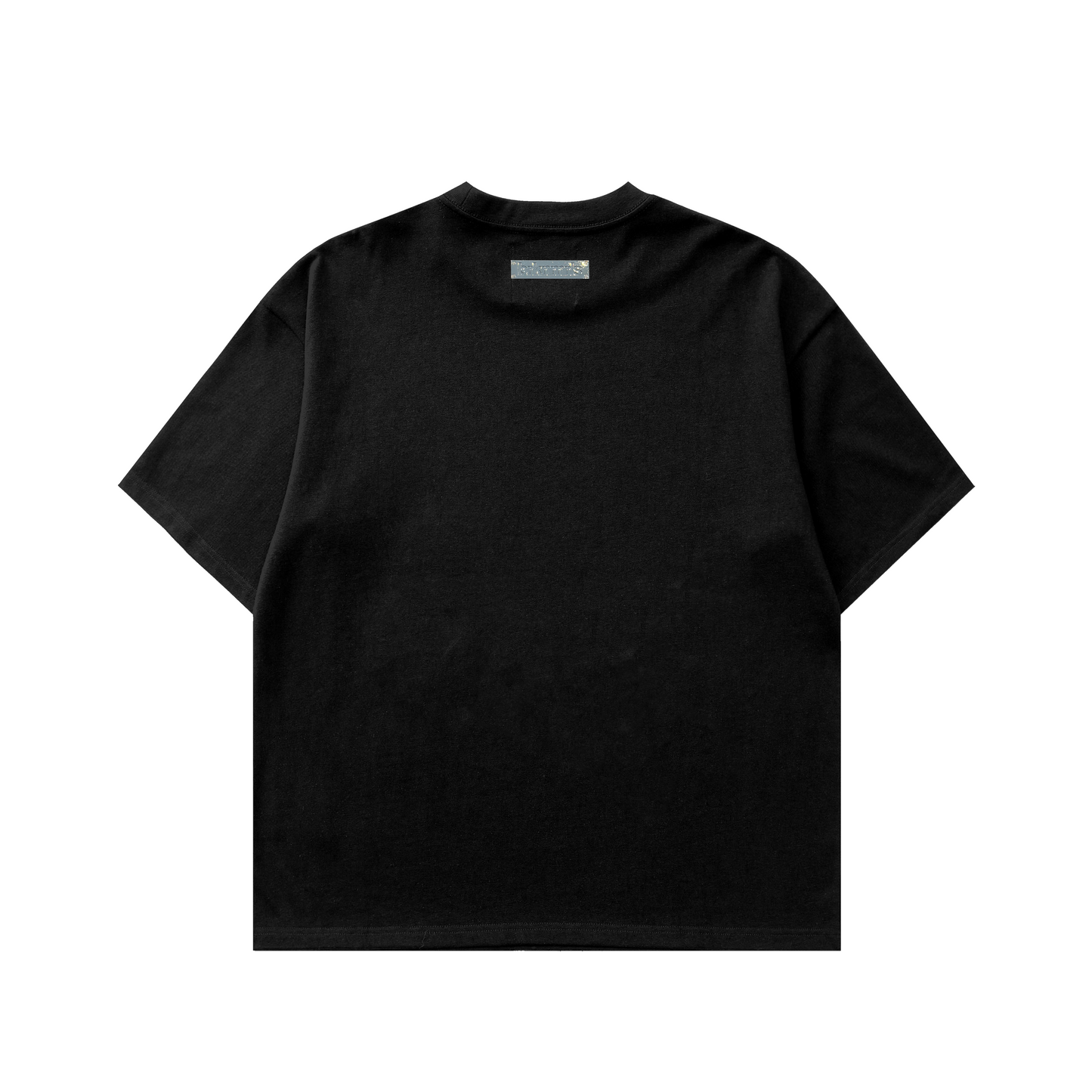 black "running club" tee