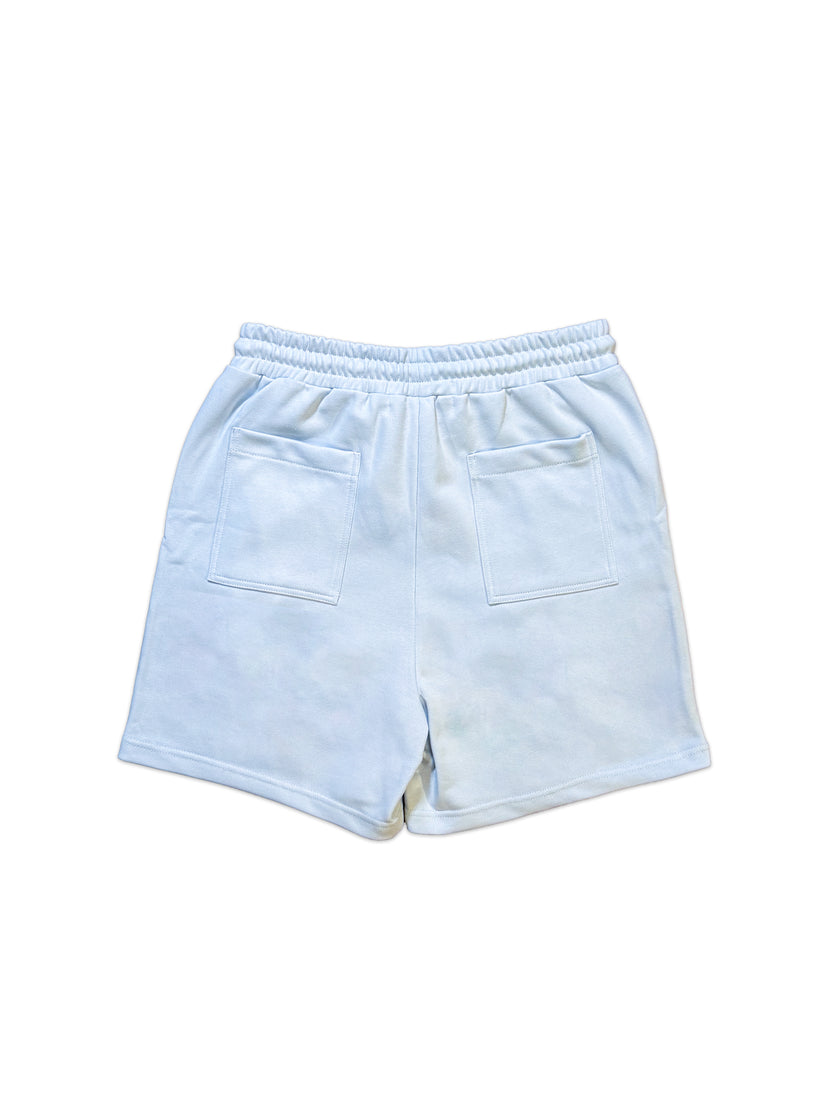 Blue "Patch" Shorts