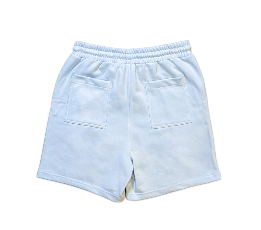 Blue "Patch" Shorts