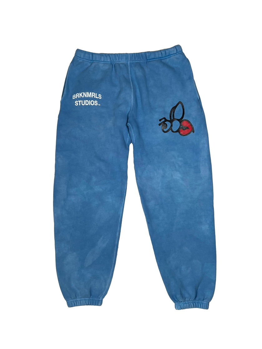 Sapphire "Brkn Bee" Sweatpants