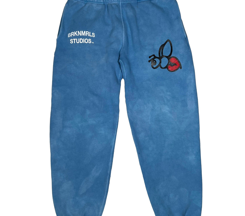 Sapphire "Brkn Bee" Sweatpants