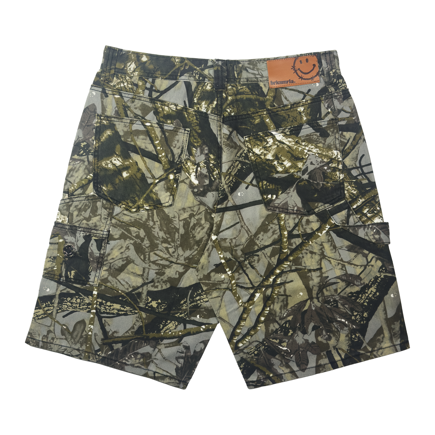 camo "double knee" carpenter shorts