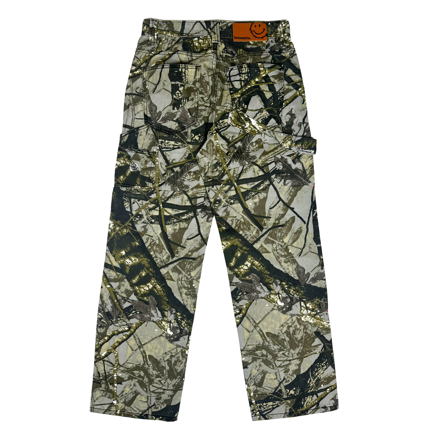 camo "double knee" carpenter jeans