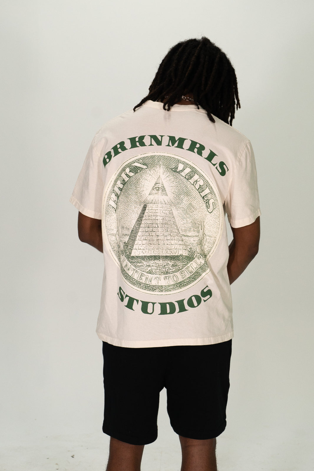 Cream "Dollar" Tee