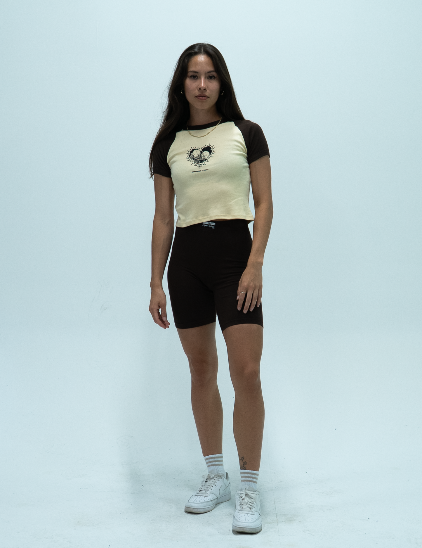 cream "lovers of valdaro" baby tee