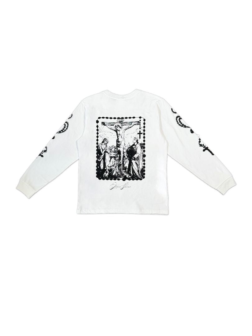 White "Christ" Longsleeve