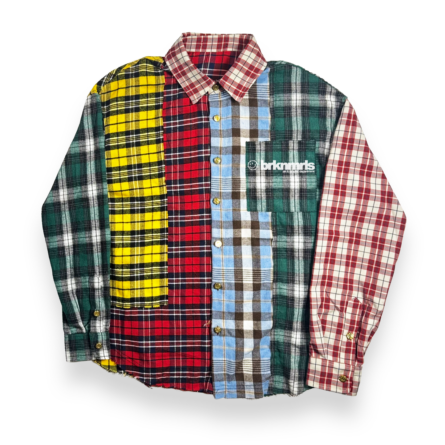 brknmrls "recycle" flannel
