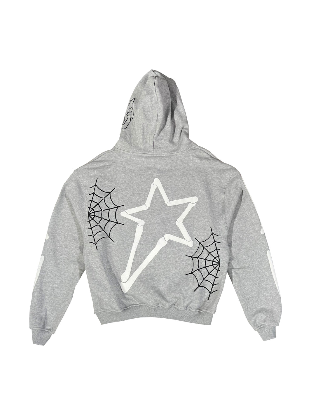 Grey "Bones" Hoodie