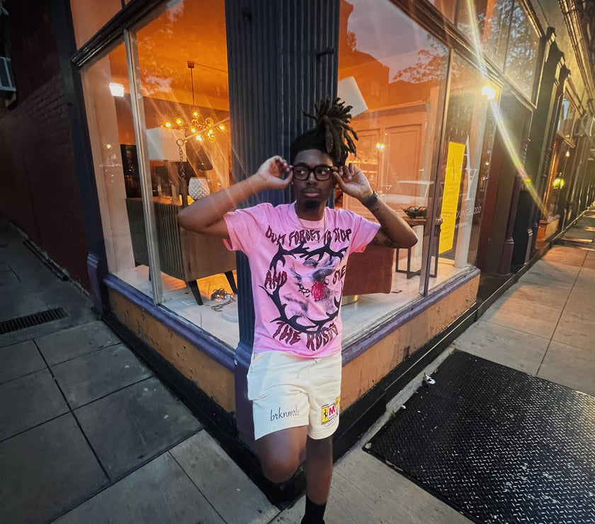 Pink "Rose" Tee