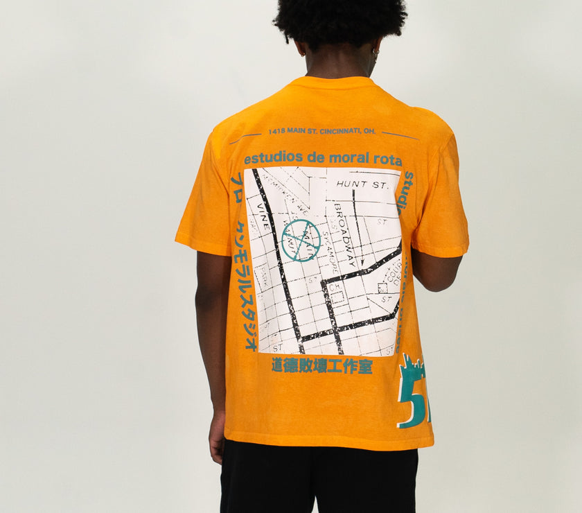 Orange "Grand Opening" Tee