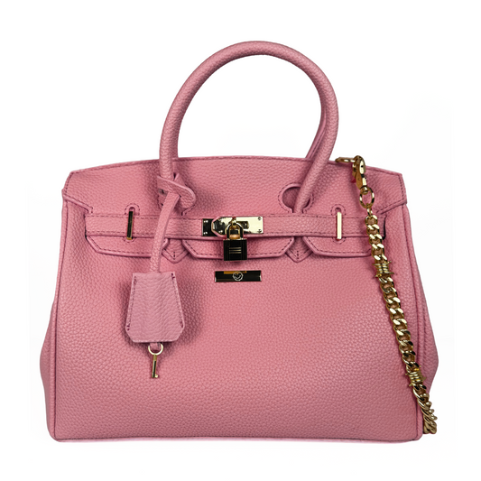 pink "kelly" bag