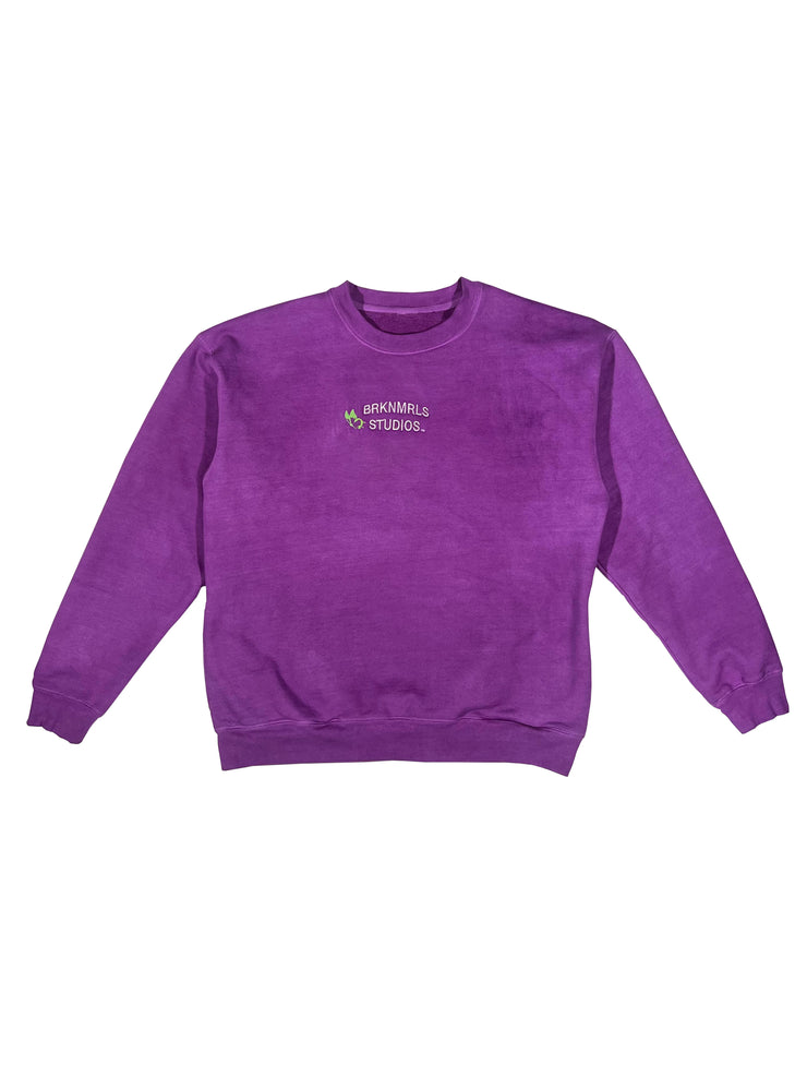 Magenta "Guardian Angel" Crewneck