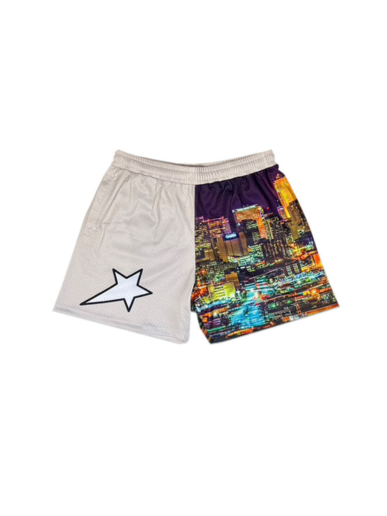 Tan "City" Shorts