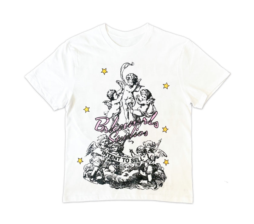 White "Angel" Tee