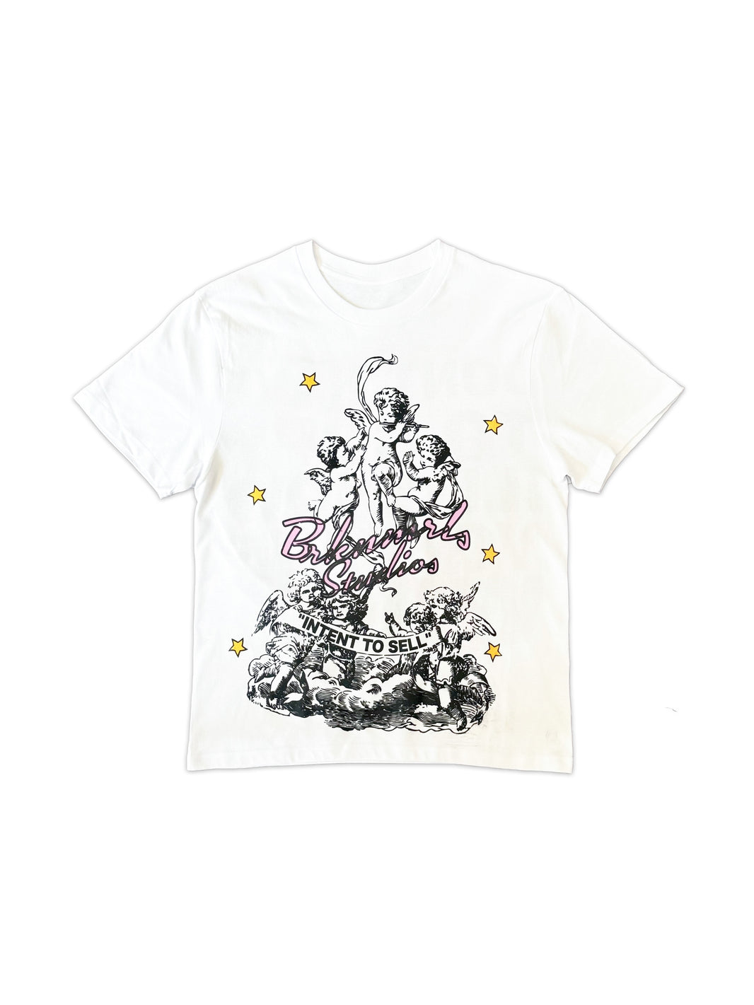 White "Angel" Tee