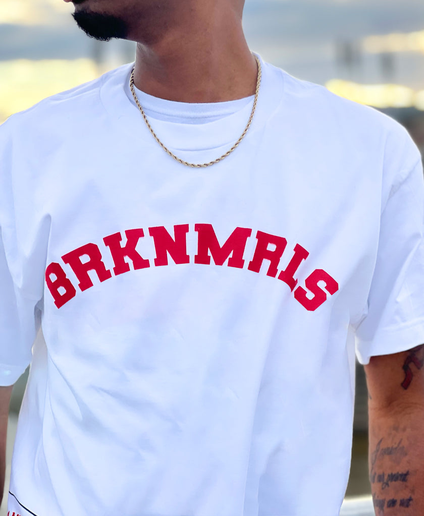 White "Reds" Tee