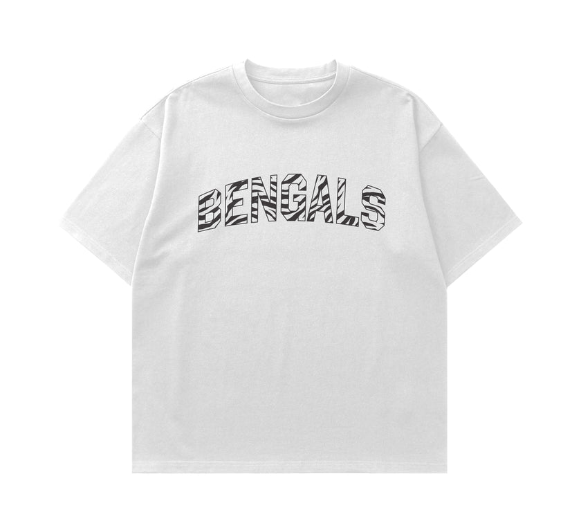 White "White Bengal" Tee