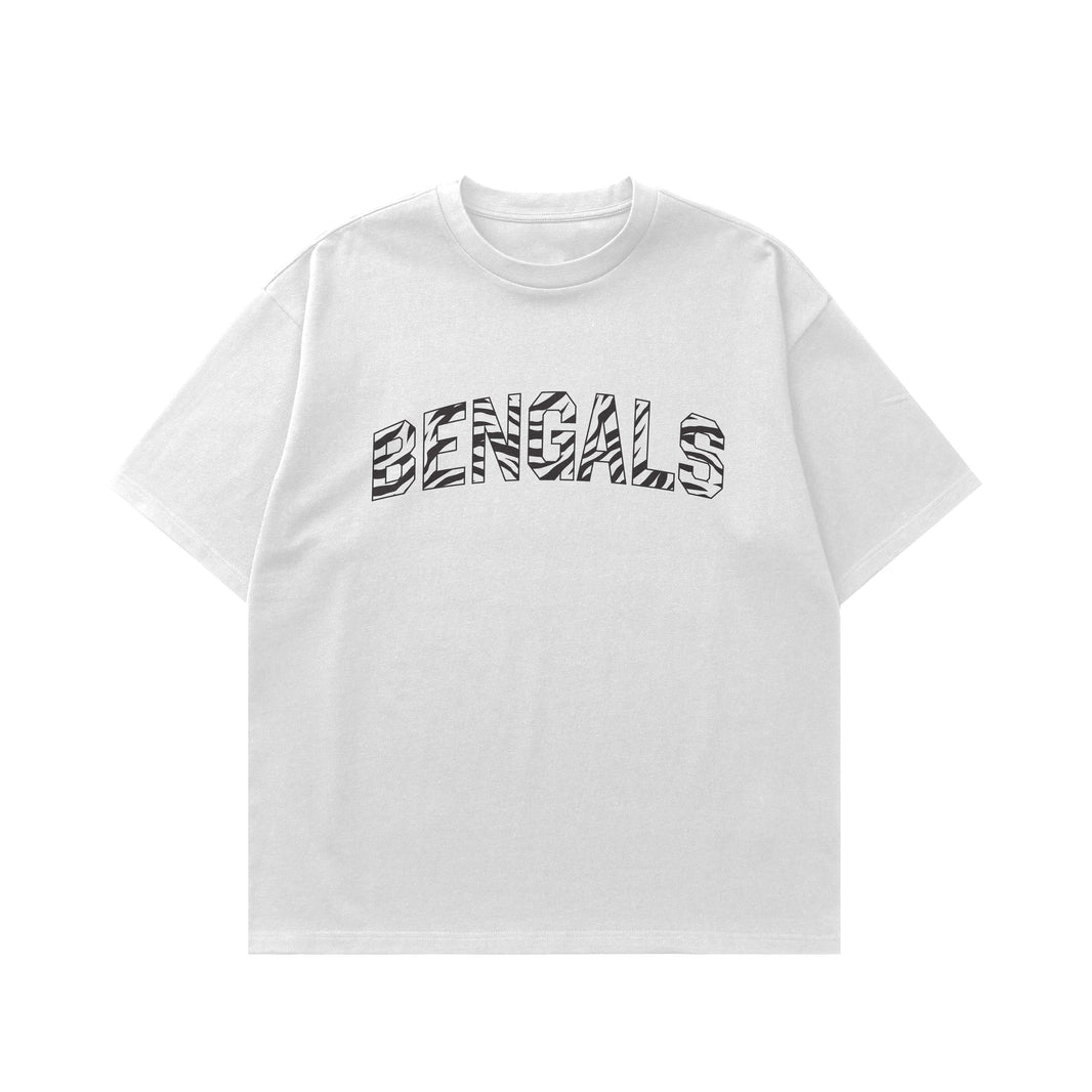 White "White Bengal" Tee