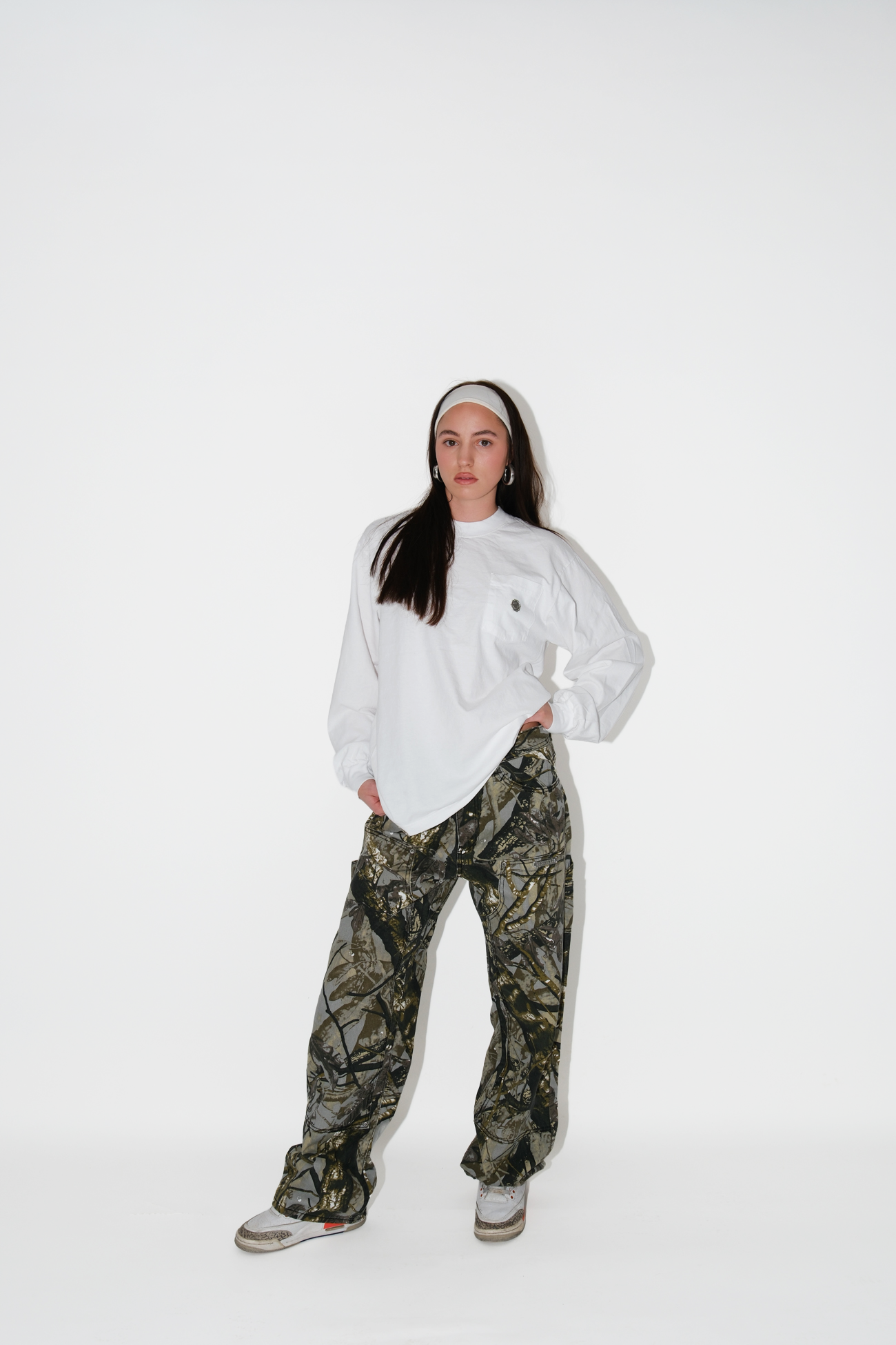 white "hardware" longsleeve