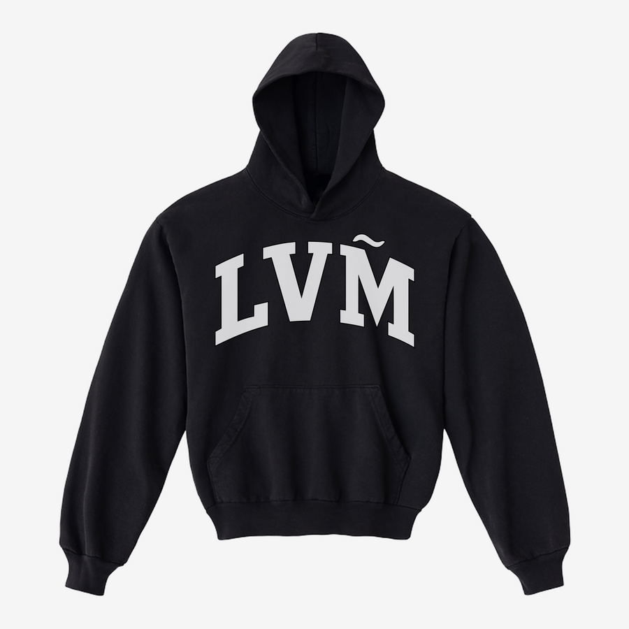 black lvm hoodie
