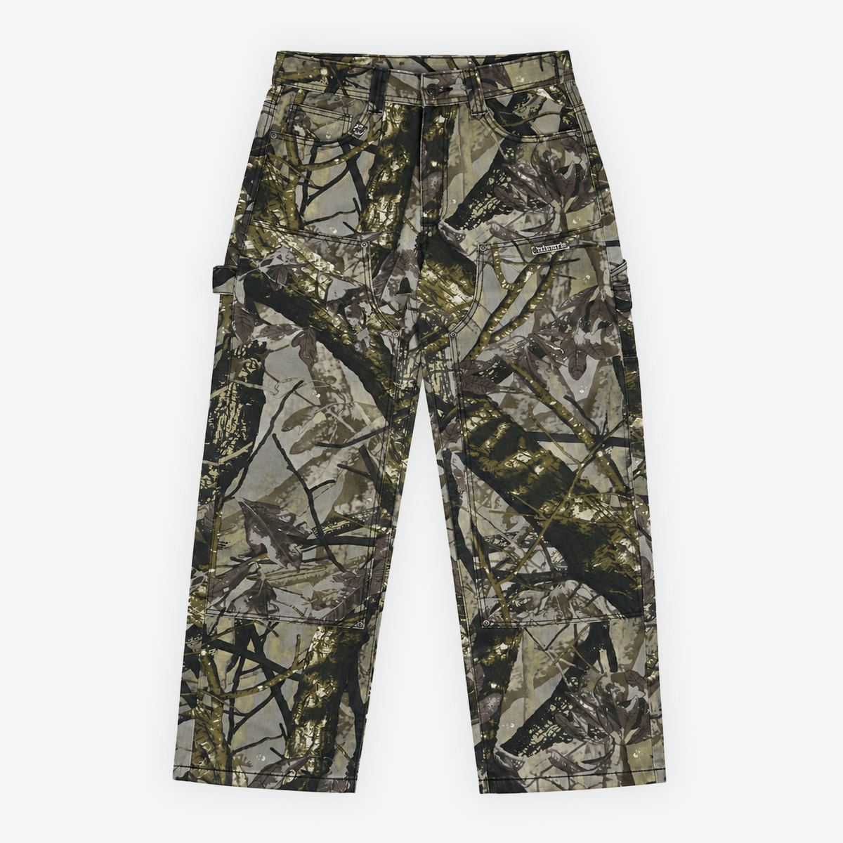 camo "double knee" carpenter jeans