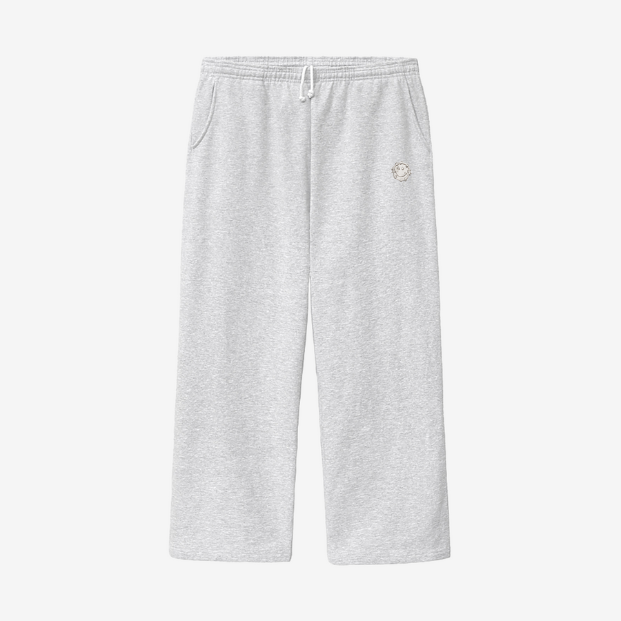 grey hardware sweatpants